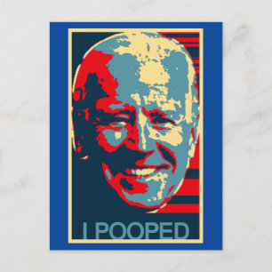 JOE BIDEN I POOPÉ CARTES POSTALES OBAMÉLIORÉES