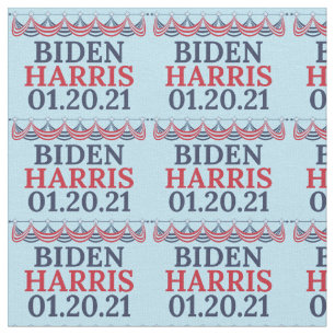 Joe Biden Kamala Harris Inauguration Day Fabric