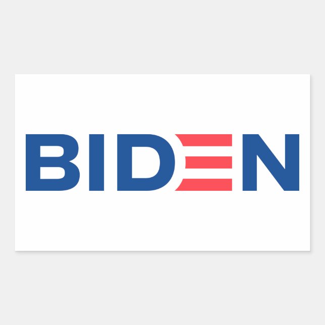 Joe Biden Logo Sticker (Front)