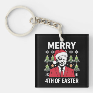Joe Biden Noël Chapeau de Père Noël Joyeux 4ème de