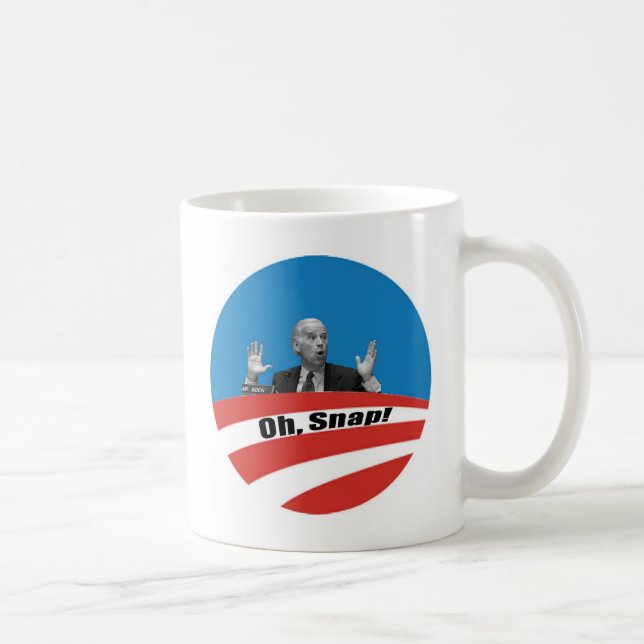 Joe Biden - 'Oh, Snap!' Coffee Mug (Right)