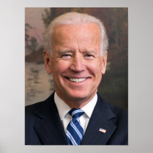 Joe Biden Portrait Photo Poster