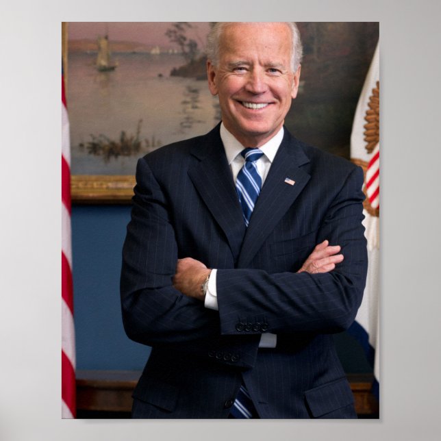 Joe Biden Portrait Poster (Front)