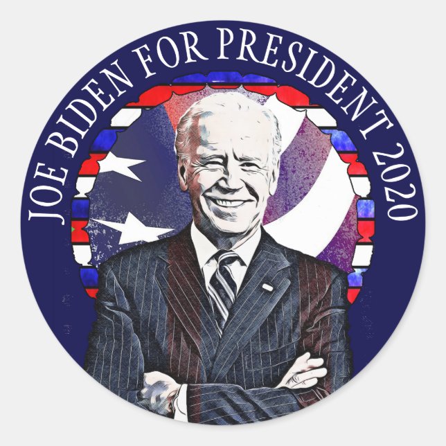 Joe Biden pour Stickers Support President 2020 (Devant)