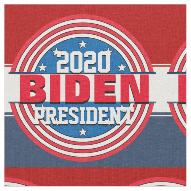Joe Biden President 2020 Fabric (Close Up)