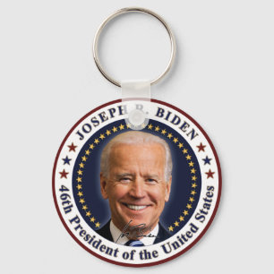 Joe Biden President Inauguration Day Souvenir Keychain