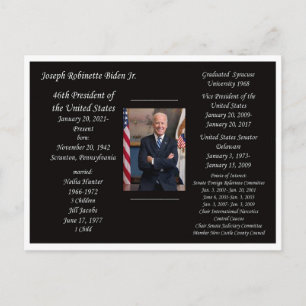 Joe Biden President Postcard