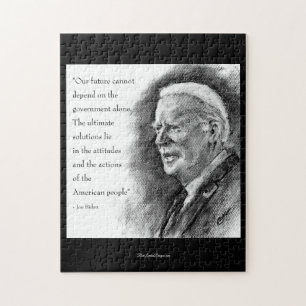 Joe Biden & Quote Jigsaw Puzzle