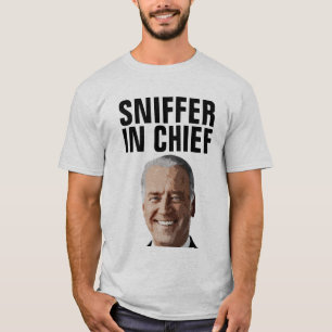 JOE BIDEN SNIFFER EN CHEF FUNNY T-SHIRTS TEE - SHI