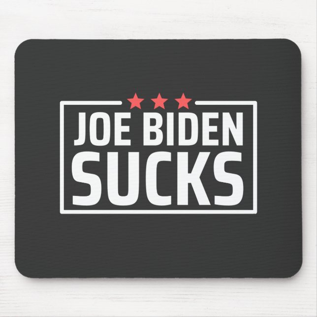 joe Biden Sucks Mouse Pad (Front)
