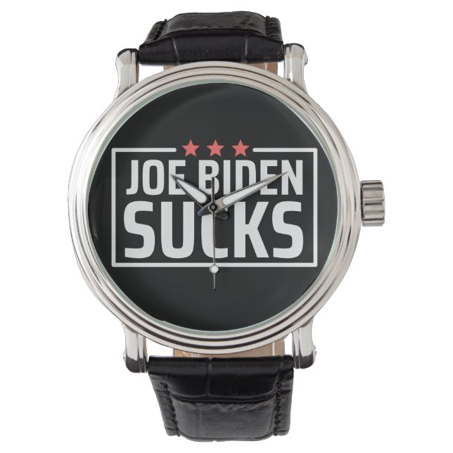 joe Biden Sucks Watch (Front)