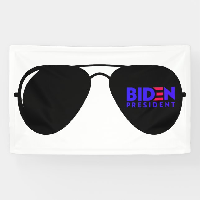 Joe Biden Sunglasses President Banner (Horizontal)