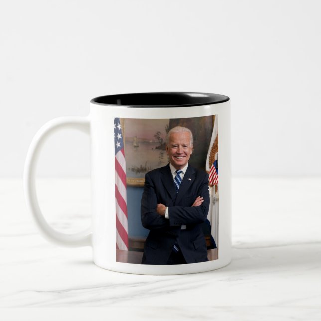 Joe Biden Two-Tone Coffee Mug (Left)