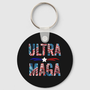 Joe Biden Ultra Maga Keychain