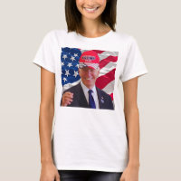 Joe biden Wearing A Trump Hat