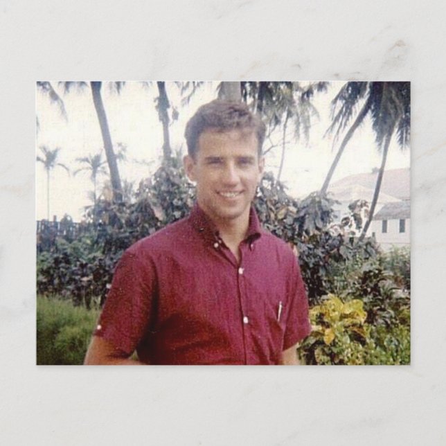 Joe Biden young hot stylized Postcard (Front)