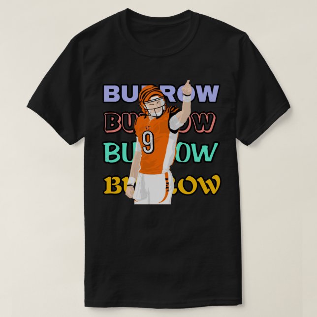 JOE BURROW BENGALS 28 T-Shirt (Design Front)