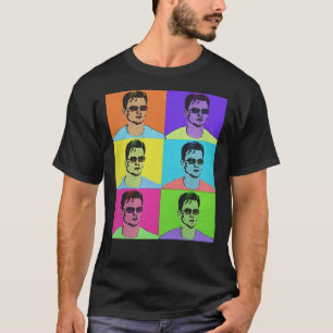 Joe Burrow Colorful Painting Art   T-Shirt