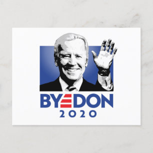 JOE BYE DON 2020 POSTCARD
