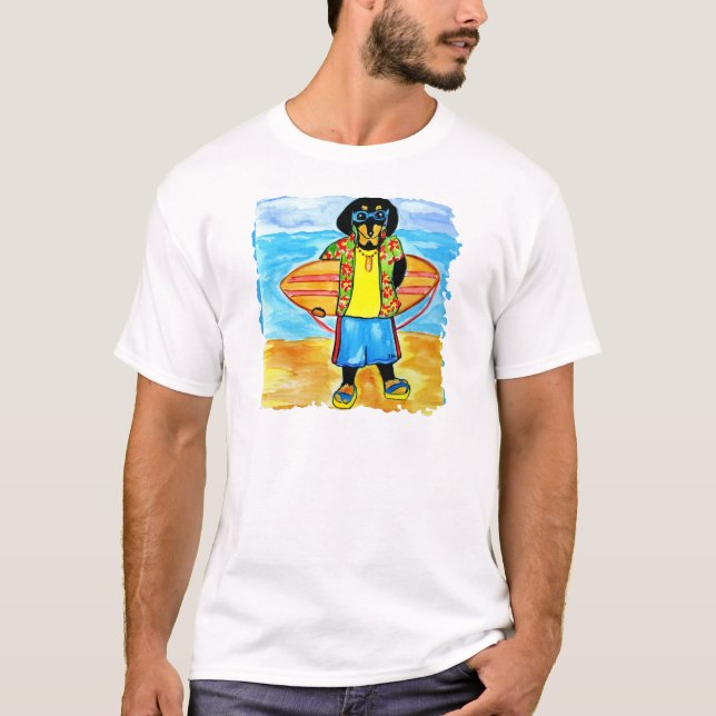 Joe Cool Doxie T-Shirt (Front)