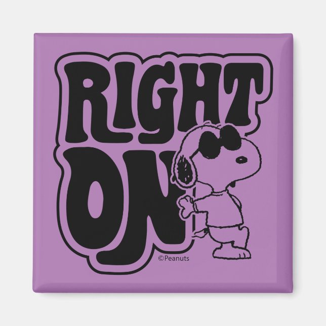 Joe Cool - Right On Magnet (Front)