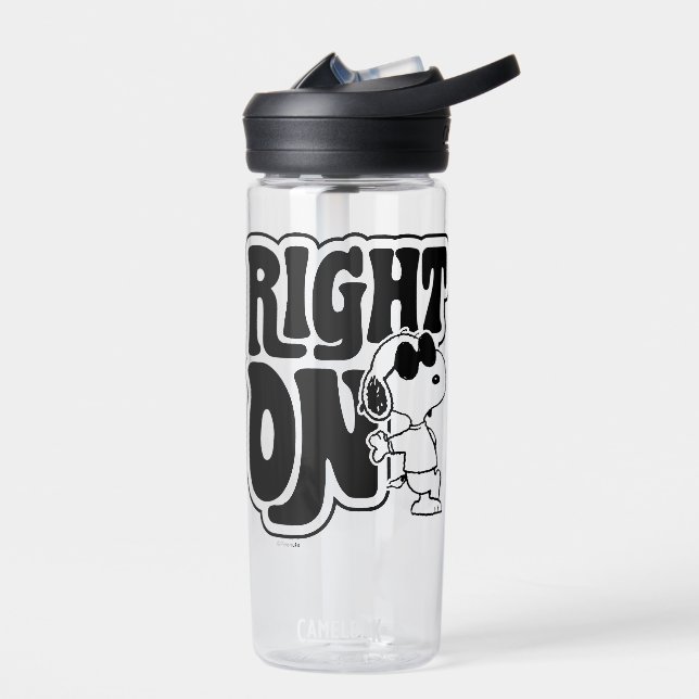 Joe Cool - Right On Water Bottle (Left)