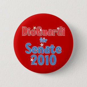 Joe DioGuardi for Senate 2010 Star Design 2 Inch Round Button