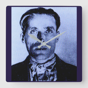 Joe Hill Square Wall Clock