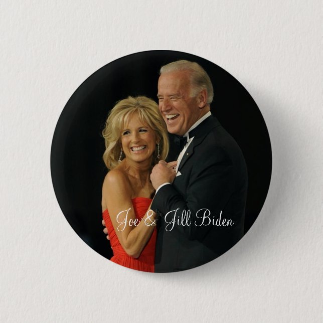 Joe & Jill Biden 2 Inch Round Button (Front)