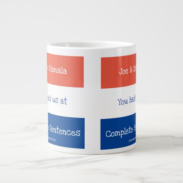Joe & Kamala Specialty Mug (Devant)