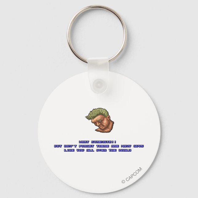 Joe KO'ed Keychain (Front)