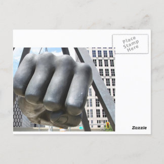 Joe Louis Fist Postcard