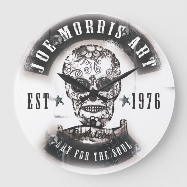 Joe Morris Art Clock (Front)