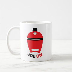 Joe On Red Kamado  Coffee Mug