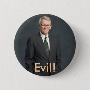joe riley, Evil! 2 Inch Round Button