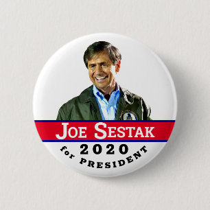 Joe Sestak for President 2020 2 Inch Round Button