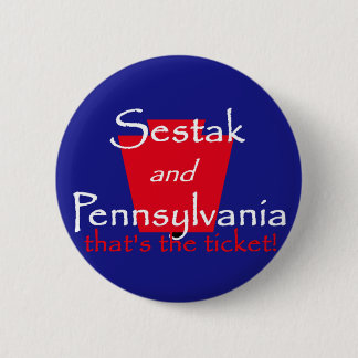 Joe SESTAK Senate Button