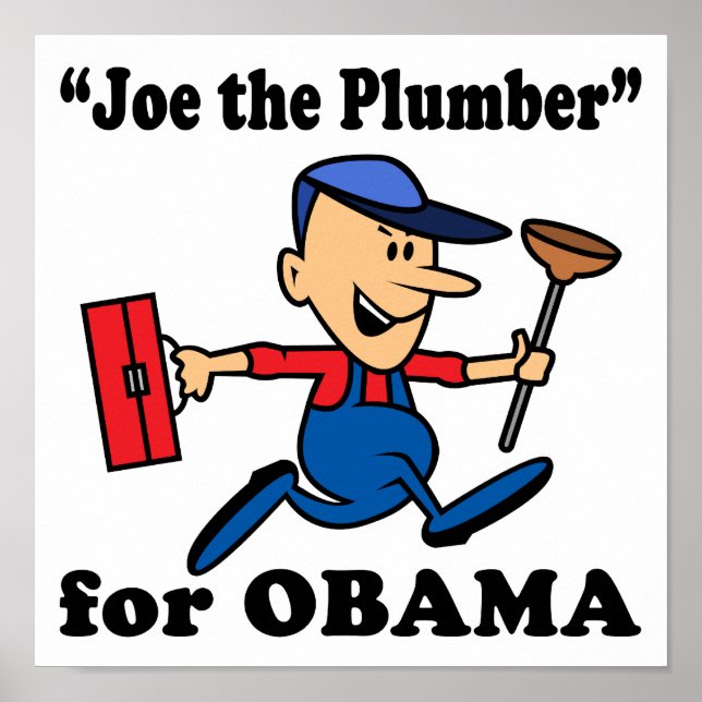 Joe the Plumber for Obama Poster (Front)