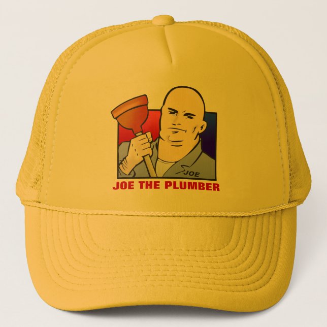 JOE THE PLUMBER TRUCKER HAT (Front)