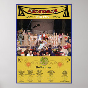 JoeCustoms.com Poster de Con Circus