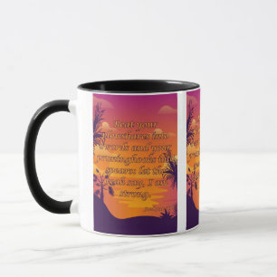 Joel 3:10 KJV Bible Verse Christian Scripture Pic Mug