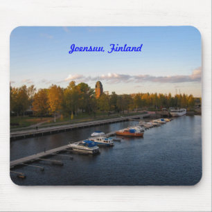 Joensuu Cityscape Mouse Pad