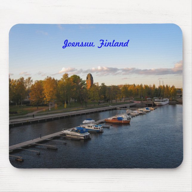 Joensuu Cityscape Mouse Pad (Front)