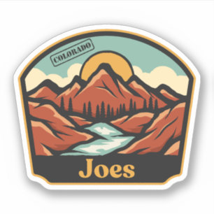 Joes, Colorado Sticker