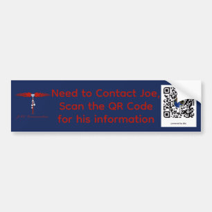 Joe's dot Code Sticker