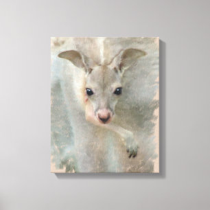 Joey - Pastels Canvas Print
