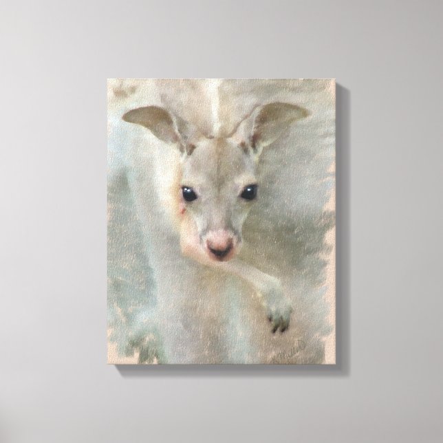 Joey - Pastels Canvas Print (Front)