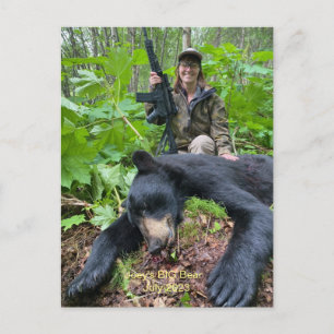Joey's BIG Alaskan Bear Postcard