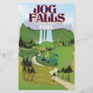 Jog Falls,Jog Falls,Sagara taluk of Karnataka Stationery