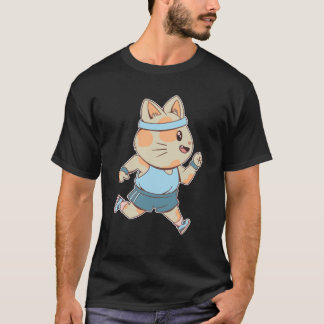 jogging cat T-Shirt
